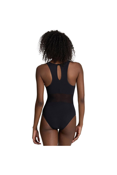 ARENA Mesh Panels Swimsuit Vent Kadın Çok Renkli Yüzücü Mayosu 006658
