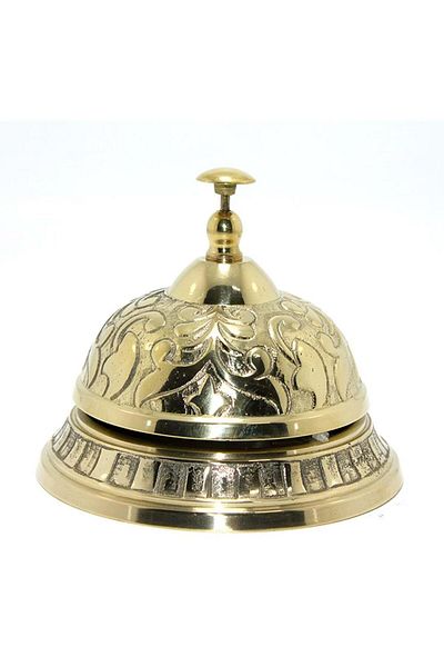 Miyas Brass Reception Bell