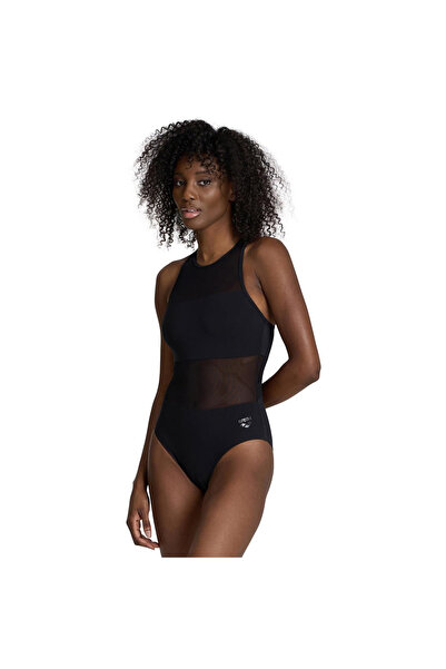 ARENA Mesh Panels Swimsuit Vent Kadın Çok Renkli Yüzücü Mayosu 006658