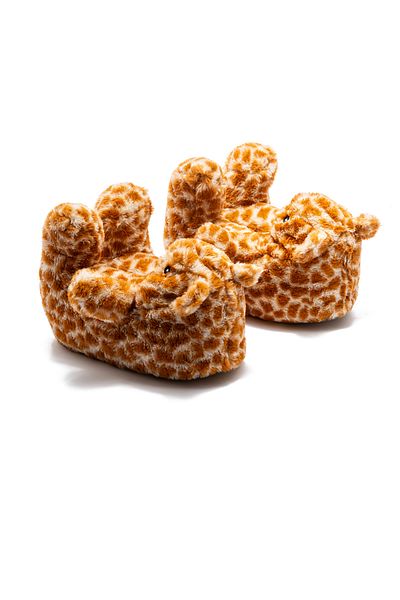 Twigy Pookie Women - Leopard Printed Animal Slippers 36/41