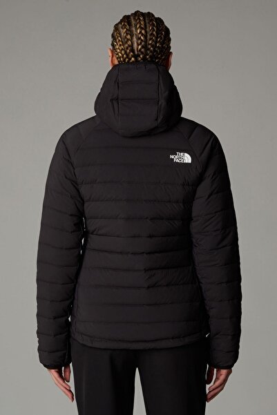 THE NORTH FACE Kadın Belleview Stretch Down Hoodie Mont Siyah