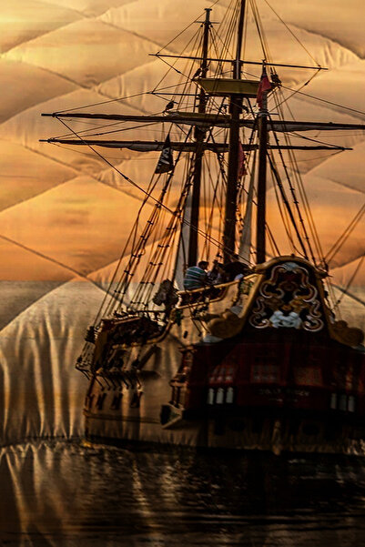 Else Dekor Подушка з морським візерунком для двох осіб - з капітоне і чохлом