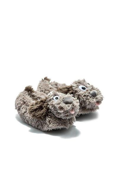 Twigy Γυναικεία σερβιτόρος Malti Animal Slippers Γκρι 33/38