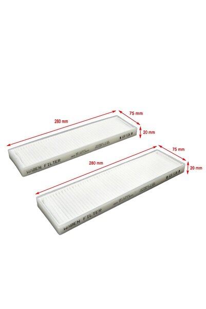 WABEN Hyundai İ20 I 2008-2015 Uzun Tip Polen Filtresi