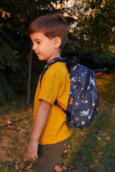 Fulla Moda Unisex Astronaut Patterned School Bag