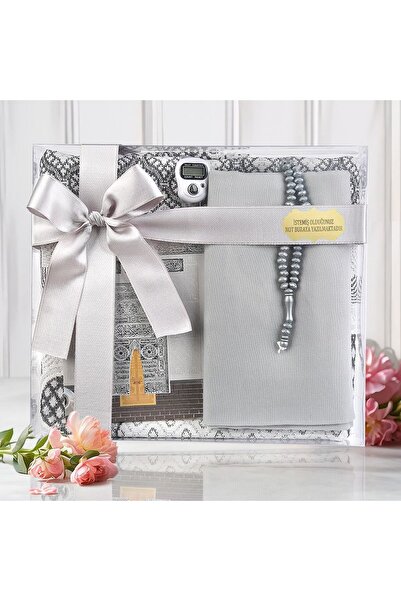 İkranur Ekonomik Çanta Boy Yasin, Seccade, Pamuklu Şal,tesbih, Zikirmatik, Sü...