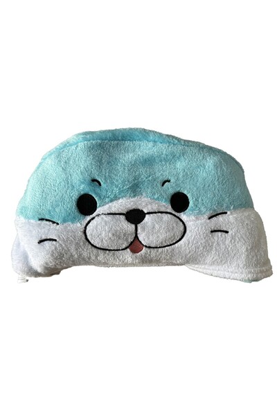 Miniso Sevimli Fok Suratlı Katlanan Peluş Battaniye