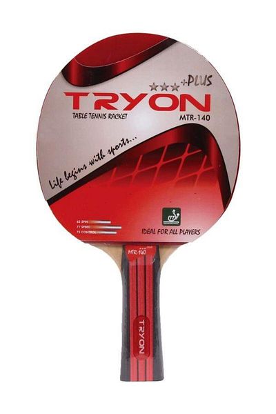TRYON Mtr-140 Table Tennis Racket 3 Stars
