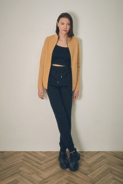 Fulla Moda Basic Jogger Sweatpants με τσέπες - Ελαστική μέση
