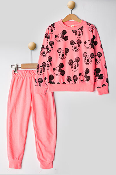 MUTTİ Set de trening sezonier Baby Mice, cu 2 fire, cu gâtul rotund, cu capse...