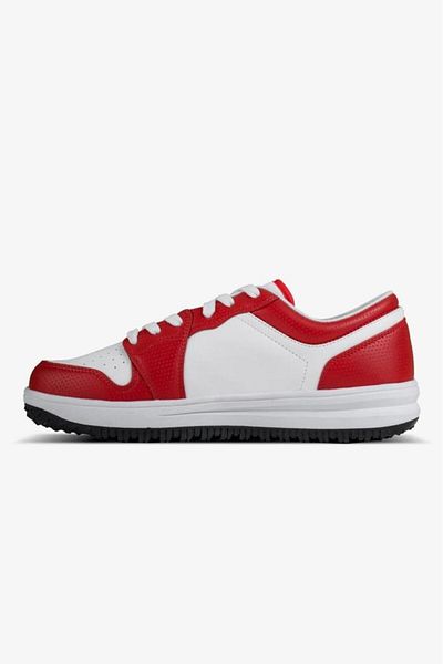 Lescon Pantofi sport de elită 23nae00eltem028 alb/roșu Pantofi sport casual pentru bărbați