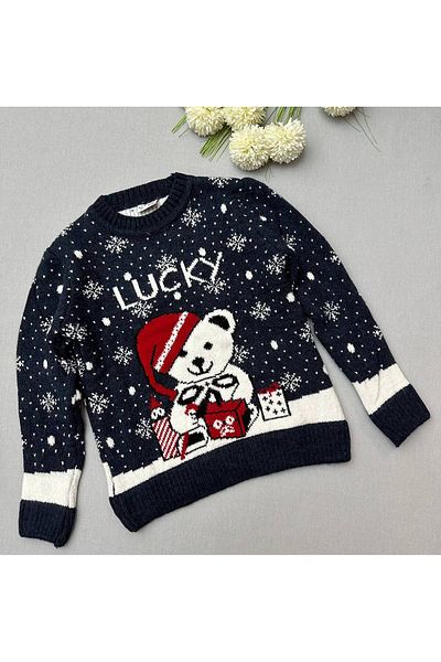 Lolliboomkids Tricotaj unisex Pulover Anul Nou - Zapada - Iarna Concept Tesut Culoare Gamă mare de modele