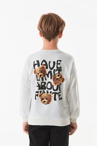 Fulla Moda Boy's Sweatshirt - Front and Back Printed