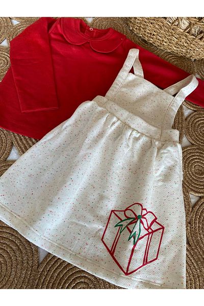 Midimod New Year's Concept Cotton Two Pieces Dress