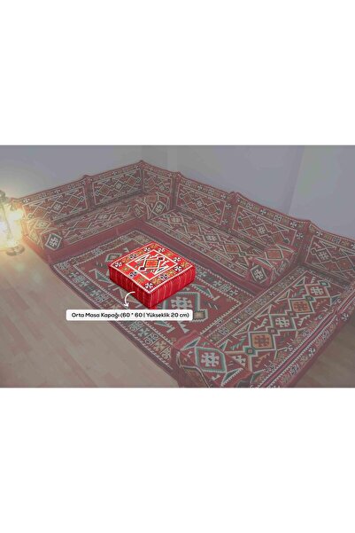 Zaytoon Orta masa örtüsü Geleneksel Filistin Nakışlı Minderi 1 Adet K00002