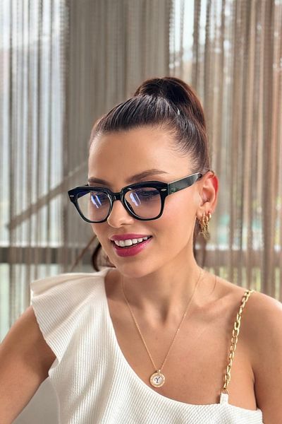 By Harmony Bh 2186m C001 Women's Blue Light Protected Glasses