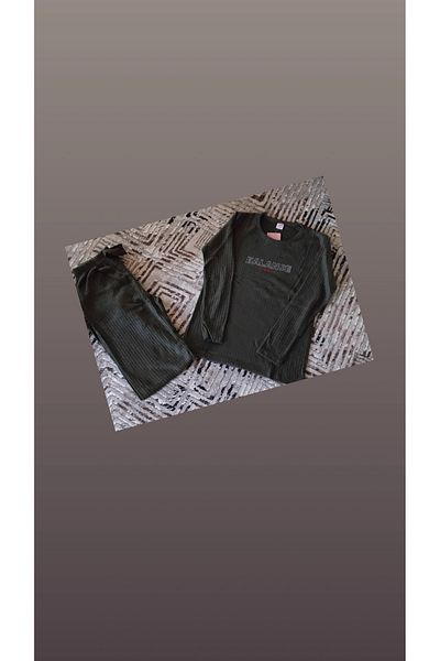 OPUS Printed Long Sleeve Cotton Pajamas Set.