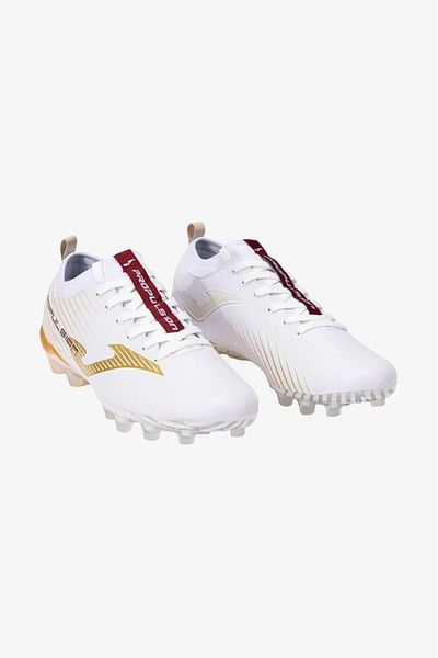 Joma White & Gold Men's Football Boots