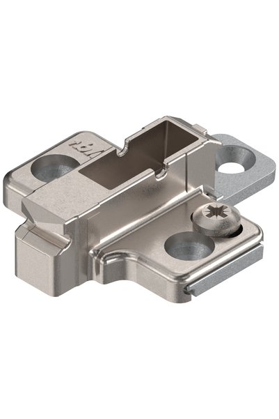 Blum Clip Menteşe Tabanı, Haç tipi, 6 mm, Zamak, Vidalı 175H9160