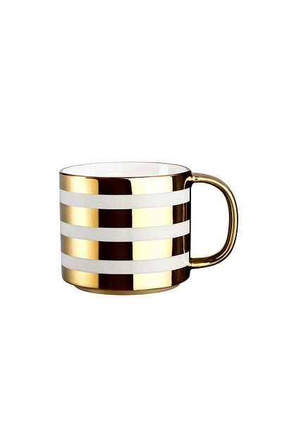 Madame Coco Ligne Mug - Gold - 350 ml