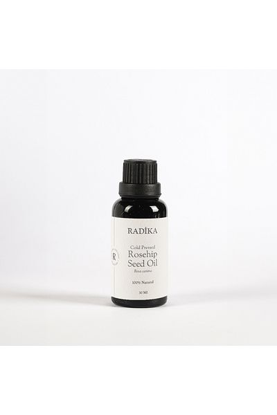 Radika Aromatherapy 30 ml Hagebuttenöl – Kaltgepresst, 100 % Grün, BIO, natürlich