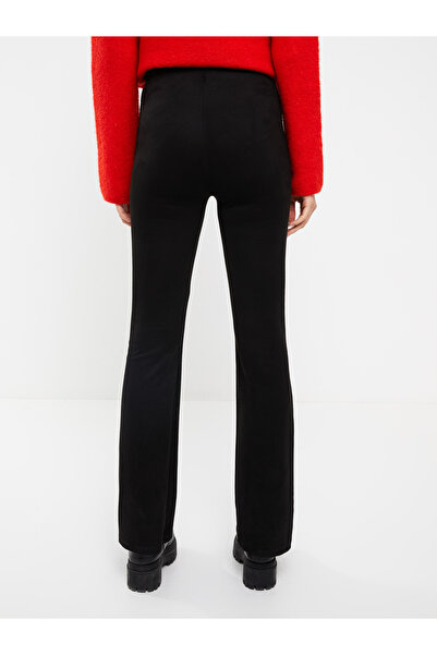 LC Waikiki Dámské španělské kalhoty s rovnými nohama