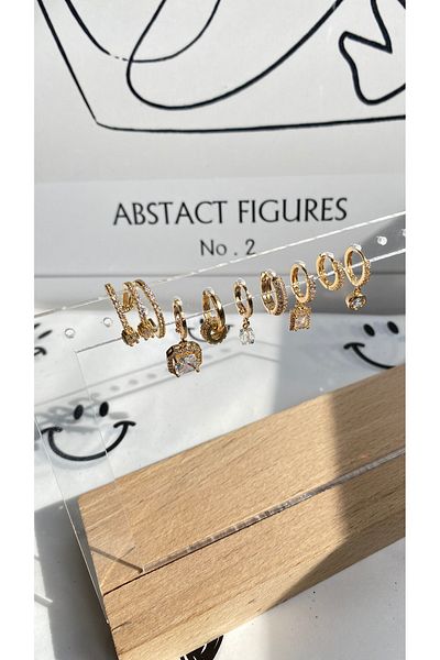 GAMZE STEEL VIP CHICKDRY INCLUDED EARRING SET