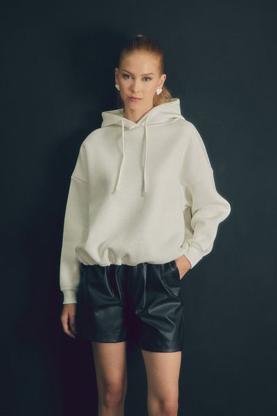 Fulla Moda Суитшърт с качулка и талията