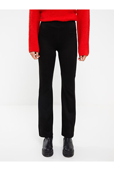 LC Waikiki Dámské španělské kalhoty s rovnými nohama