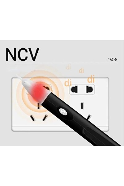 CNL Işıklı Ve Sesli Temassız Faz Kontrol Kalemi Dijital Voltaj Dedektörü