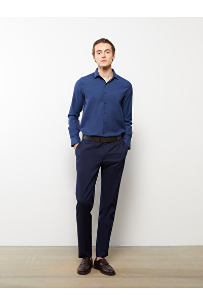 LC Waikiki Slim Fit hosszú ujjú Dobby férfi ing