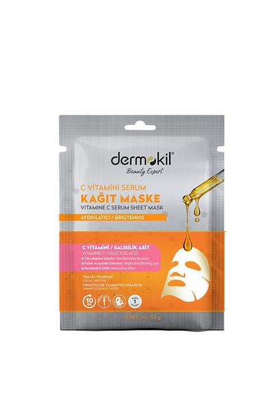 Dermokil Vitamin C Serum Paper Mask 28 Gr