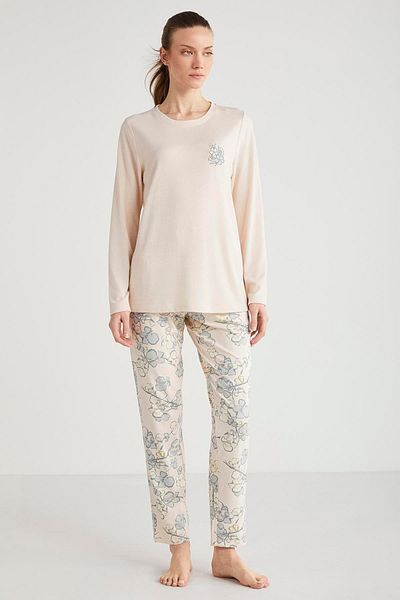 Catherine's Floral Patterned Pajama Set