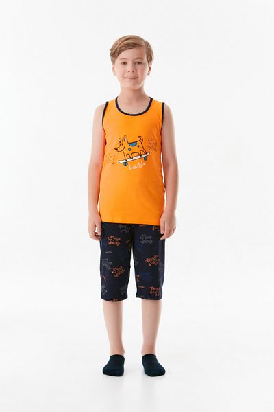 Fulla Moda Boy's Pajama Set - Dog Printed