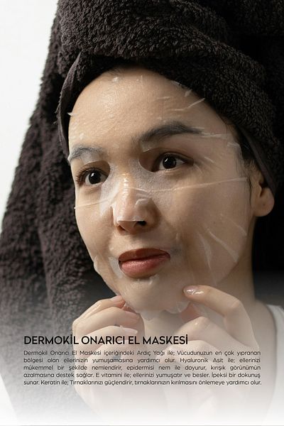 Dermokil Vitamin C Serum Paper Mask 28 Gr