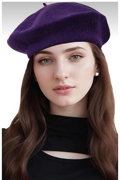 AYGÜN Purple French Painter Felt
