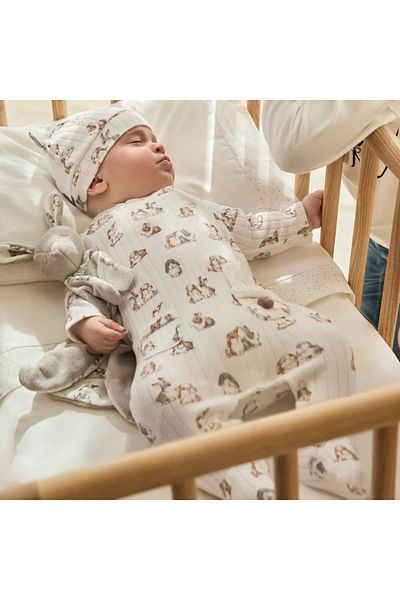 MAYORAL Baby Rompers and Beanie Set 2790