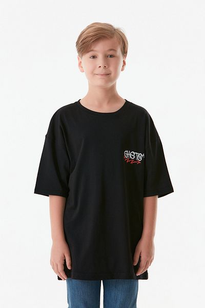 Fulla Moda Boy's T-Shirt - Crew Neck, Front and Back Printed