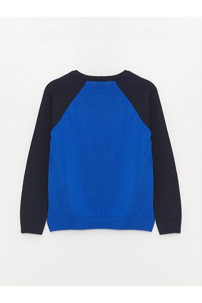 LC Waikiki LC WAİKİKİ Pulover de tricotaj pentru băiat cu decolteu rotund