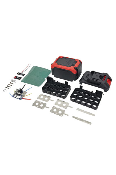 Motorobit Li-ion 18650 5S 21V 15li Matkap Batarya Kutusu Seti