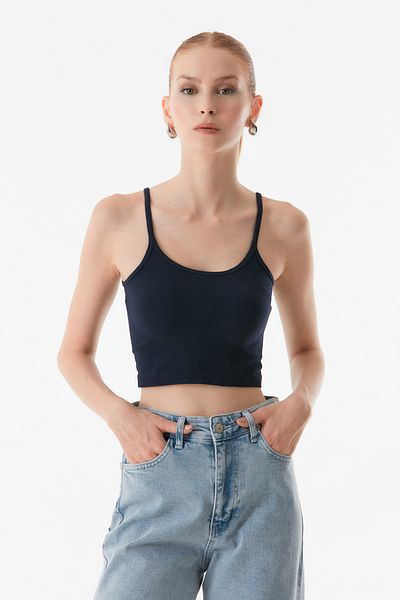 Fulla Moda Basic U-Neck Body with Straps