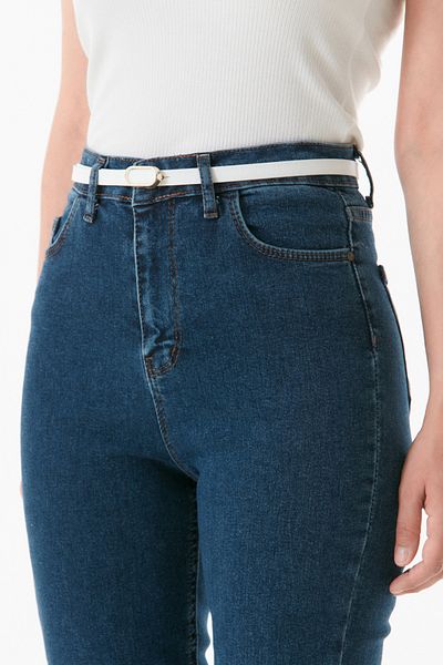 Fulla Moda Curea elipse din imitație de piele - Cataramă și elegantă