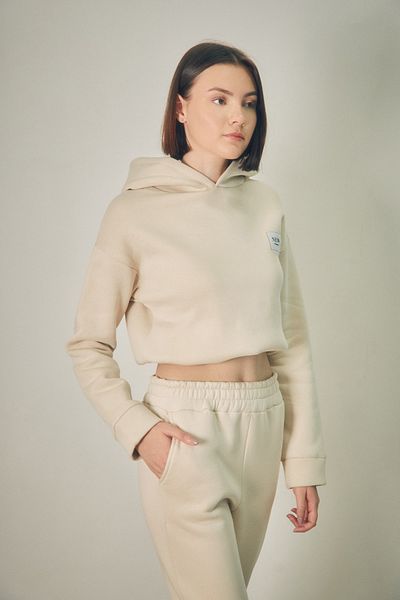 Fulla Moda Set de trening Jogger cu talie elastică - Brodat
