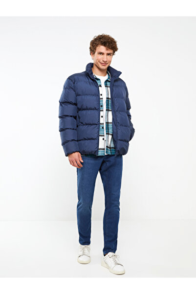 LC Waikiki Standard Fit Stehkragen Herren Puffermantel