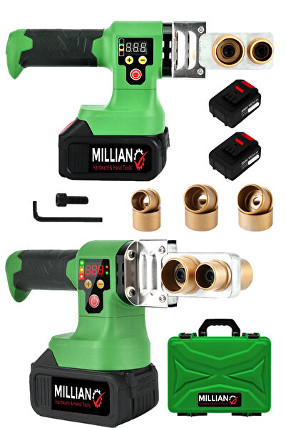 Millian Italy Teknoloji 2 Akülü 320 Derece Profesyonel PPRC Plastik Boru Kayn...