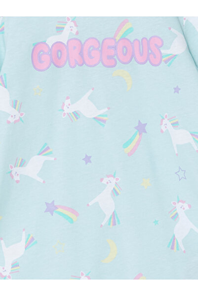 LC Waikiki Crew Neck Girl's Pajama Set