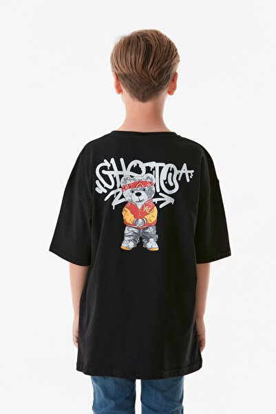 Fulla Moda Boy's T-Shirt - Crew Neck, Front and Back Printed