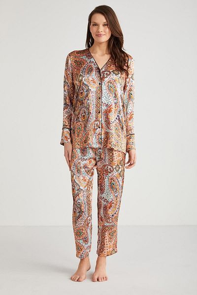 Penyemood Ethnic Patterned Shirt Set