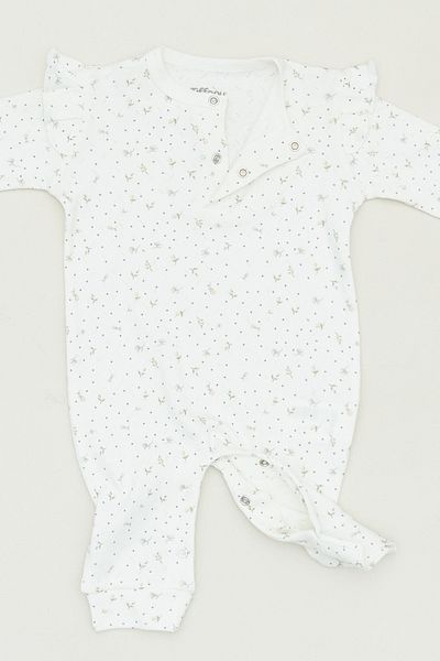 Fulla Moda Crew Neck Printed Girls' Jumpsuit