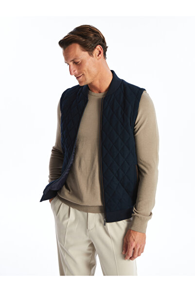 LC Waikiki Regular Fit Funnel Neck Men's Knitwear Waistcoat